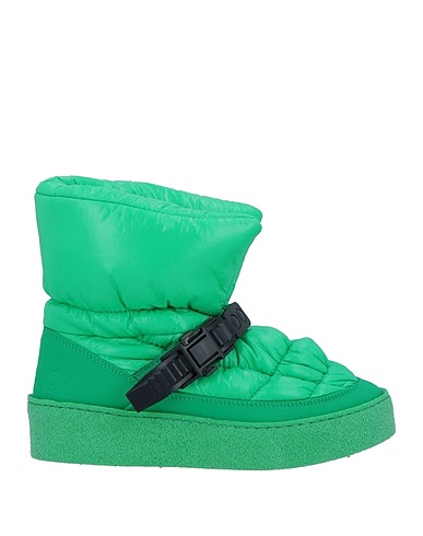 KHRISJOY Ankle boot Green 100% Polyamide