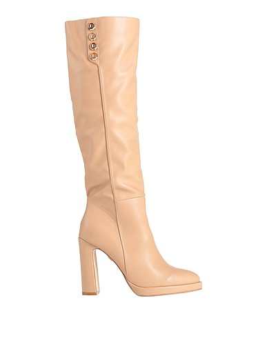LAURA BIAGIOTTI Stiefel Beige Gewebefasern
