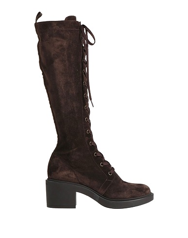 GIANVITO ROSSI Boots Dark brown Leather