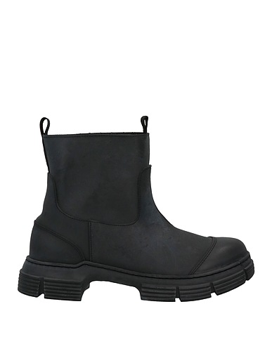 GANNI Ankle boot Black Rubber