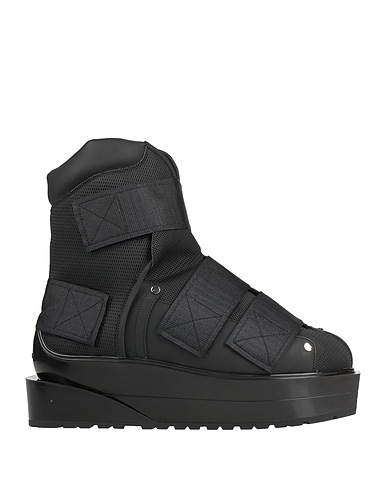 BALMAIN Ankle boot Black 100% Polyamide, Polyester, Calfskin