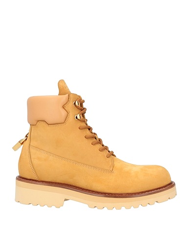 BUSCEMI ショートブーツ キャメル 革