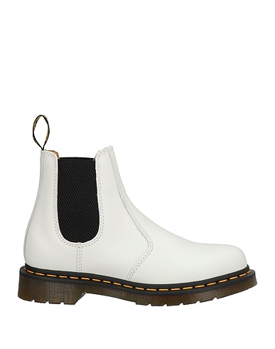 DR. MARTENS Ankle boot Ivory Soft Leather