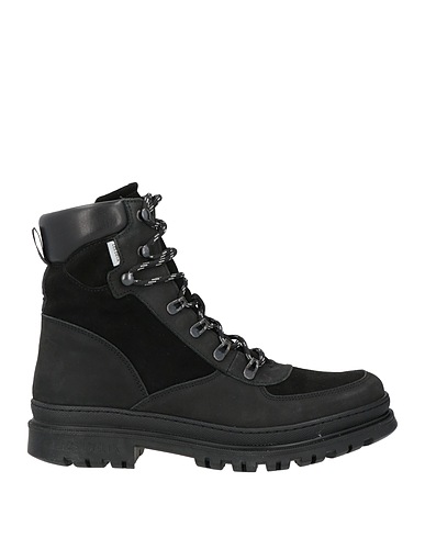LES DEUX Stiefelette Schwarz Leder