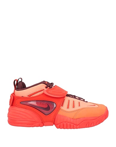 NIKE Sneakers X AMBUSH Orange Soft Leather, Textile fibres