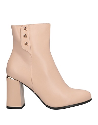 LAURA BIAGIOTTI Stivaletti Beige Fibre tessili