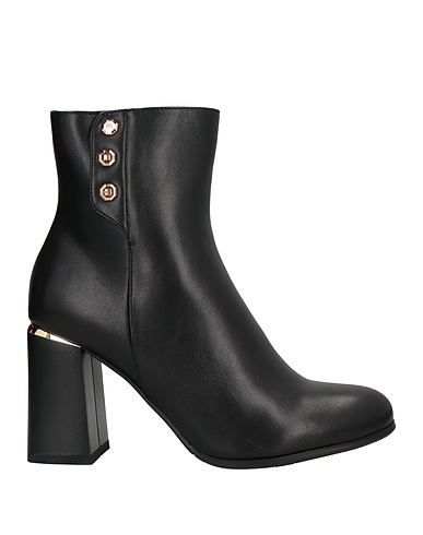LAURA BIAGIOTTI Stiefelette Schwarz Gewebefasern