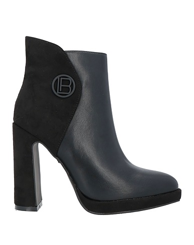 LAURA BIAGIOTTI Stiefelette Schwarz Gewebefasern