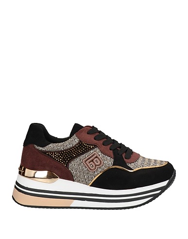 LAURA BIAGIOTTI Sneakers Black Textile fibres