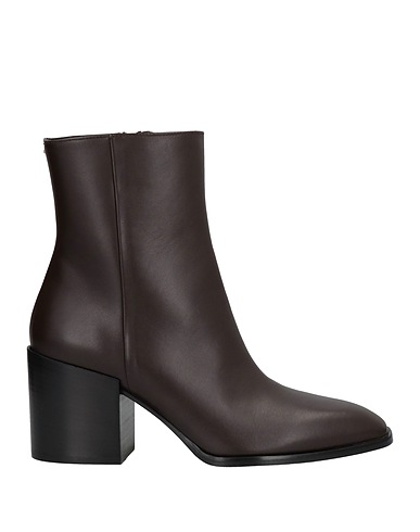 PESERICO Ankle boot Dark brown Soft Leather