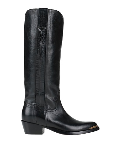 PAOLA D'ARCANO Boots Black Leather