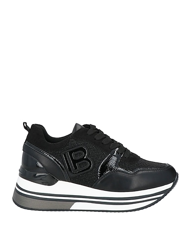 LAURA BIAGIOTTI Sneakers Schwarz Gewebefasern, Andere Fasern