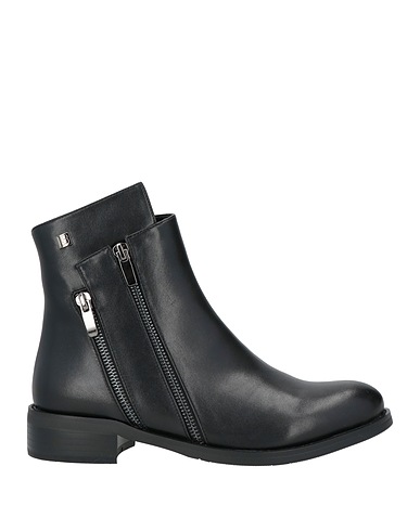 LAURA BIAGIOTTI Ankle boot Black Textile fibres