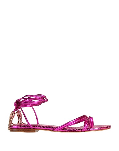LE CAPRESI Infradito Fucsia Pelle
