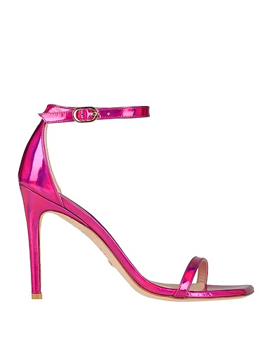 STUART WEITZMAN Sandals Fuchsia Soft Leather