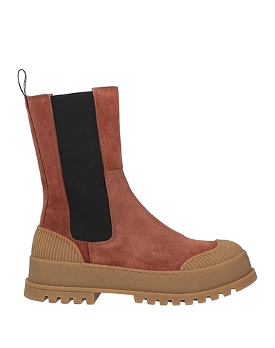 POLLINI Ankle boot Brown Soft Leather