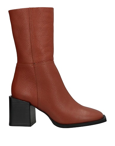 POLLINI Ankle boot Tan Soft Leather