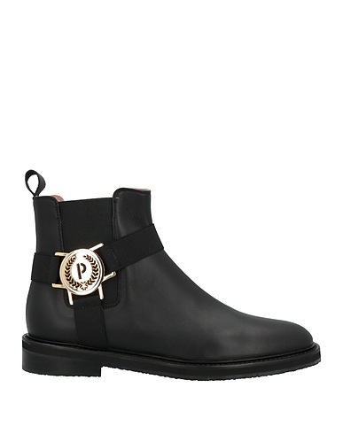 POLLINI Ankle boot Black Soft Leather