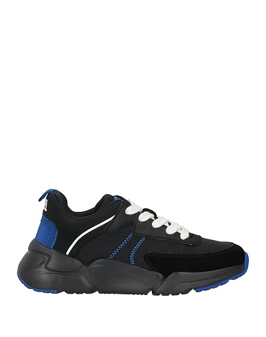 DIESEL Sneakers Bright blue Nylon, Polyester, Bovine leather, EVA (Ethylene - Vinyl - Acetate)