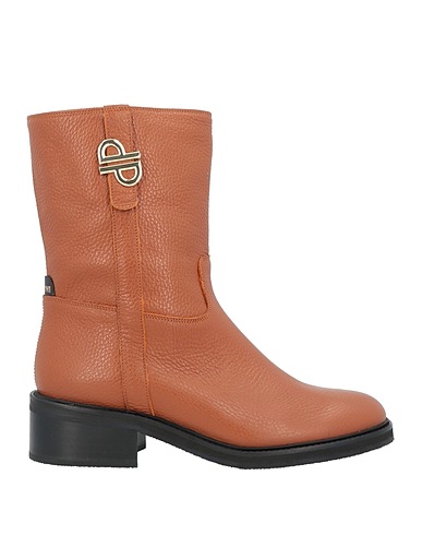 POLLINI Ankle boot Tan Soft Leather