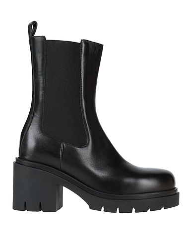 LIVIANA CONTI Ankle boot Black Soft Leather