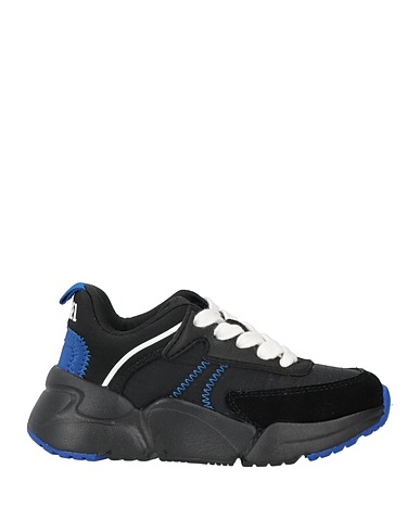 DIESEL Sneakers Bright blue Nylon, Polyester, Bovine leather, EVA (Ethylene - Vinyl - Acetate)