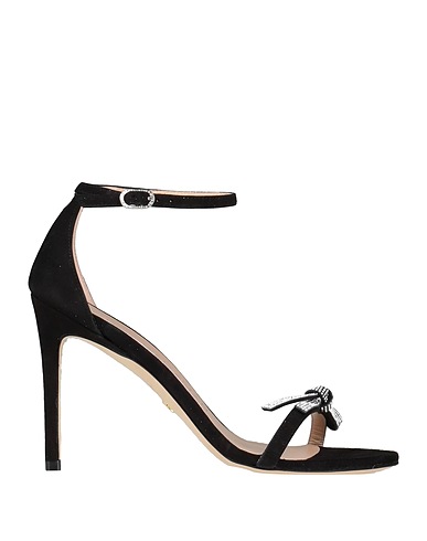 STUART WEITZMAN Sandals Black 100% Leather