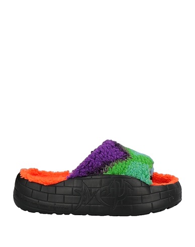 MSGM x ACUPUNCTURE Sandals Green Textile fibres