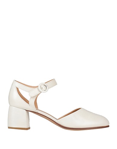 LA CORTE DELLA PELLE by FRANCO BALLIN Pump Off white Soft Leather