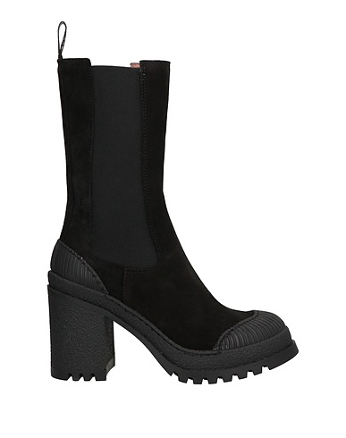 POLLINI Ankle boot Black Leather