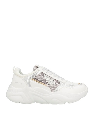 TWINSET Sneakers Silver Textile fibers