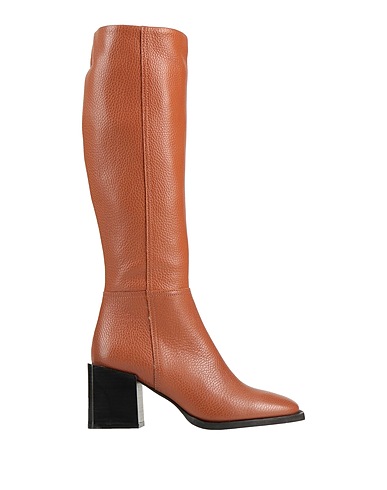 POLLINI Boots Brown Soft Leather