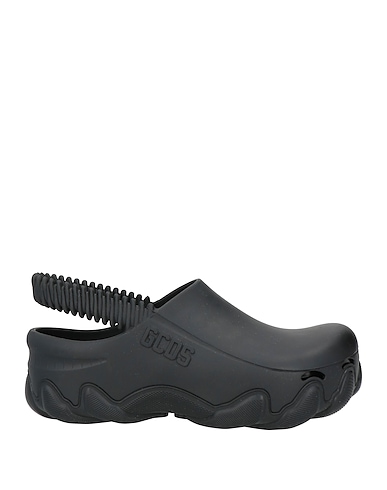 GCDS Mules and clogs Black Rubber