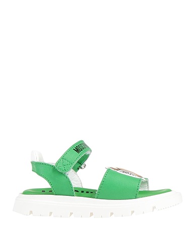 MOSCHINO TEEN Sandalen Grün Leder