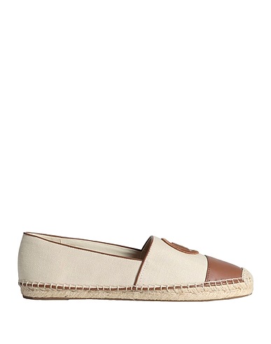 MICHAEL MICHAEL KORS Espadrillas Marrone 55% Lino, 45% Cotone, Pelle