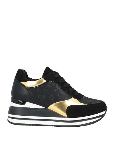LAURA BIAGIOTTI Sneakers Black Other Fibres, Textile fibres