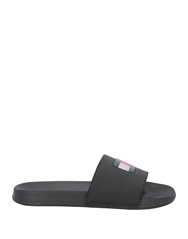 TOMMY HILFIGER Sandalen Schwarz Andere Fasern