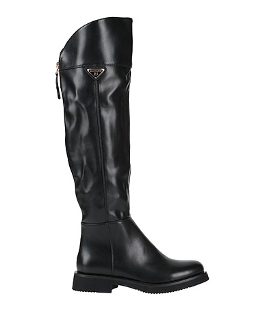 LAURA BIAGIOTTI Boots Black Textile fibers