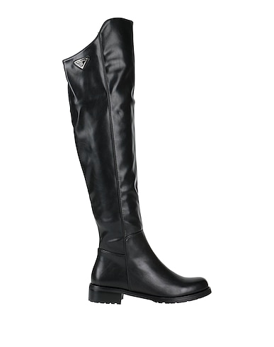 LAURA BIAGIOTTI Boots Black Textile fibres