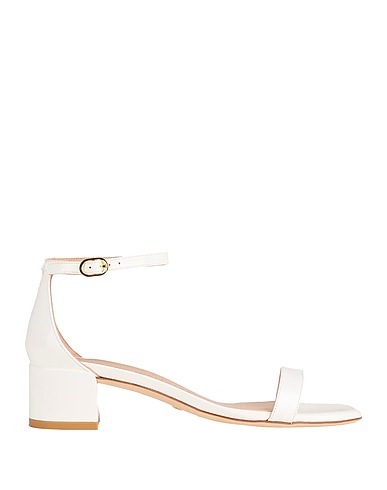 STUART WEITZMAN Sandali Bianco Pelle