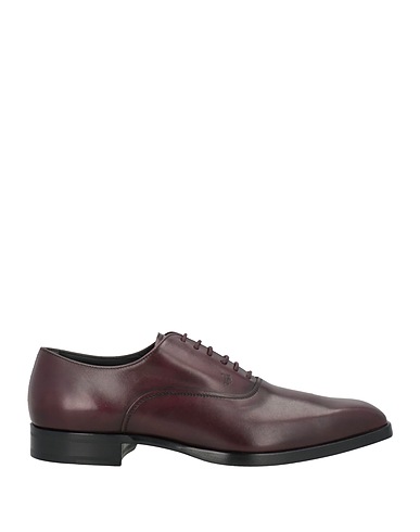 TOD'S Laced shoes CIOCCOLATO Soft Leather