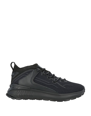 TOD'S NO_CODE Sneakers Negro Piel, Fibras textiles