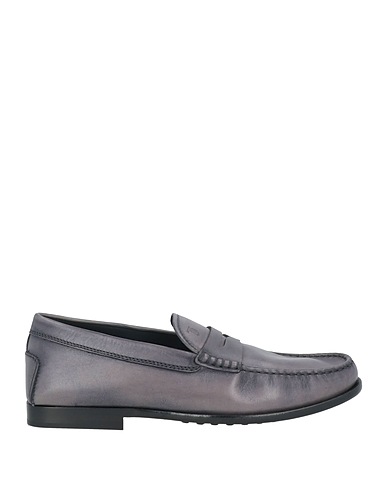 TOD'S Mocassins Gris anthracite Cuir