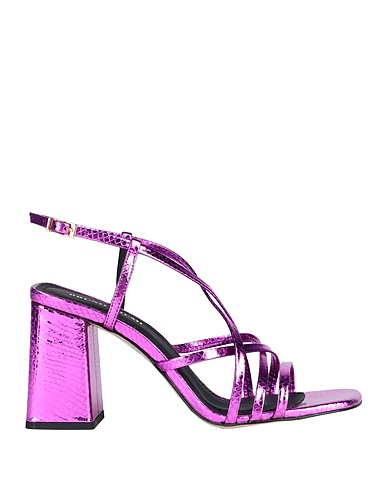 BRUNO PREMI Sandals Mauve 100% Goat skin