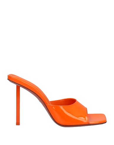 AMINA MUADDI Sandals Orange Soft Leather
