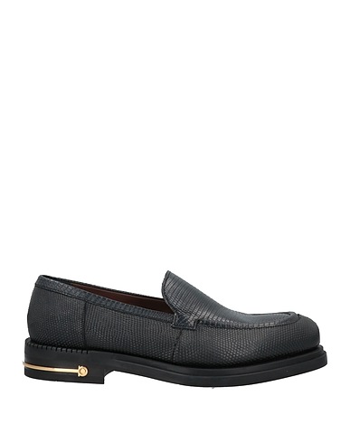 FERRAGAMO Mokassins Nachtblau Wasserwaranleder