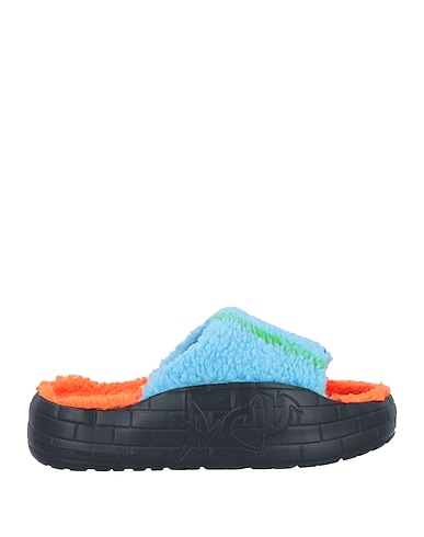 MSGM x ACUPUNCTURE Sandali Azzurro Fibre tessili