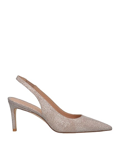 STUART WEITZMAN Pump Platinum Textile fibers