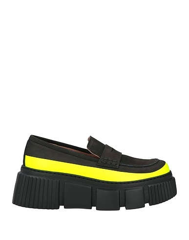 POLLINI Loafers Black Soft Leather