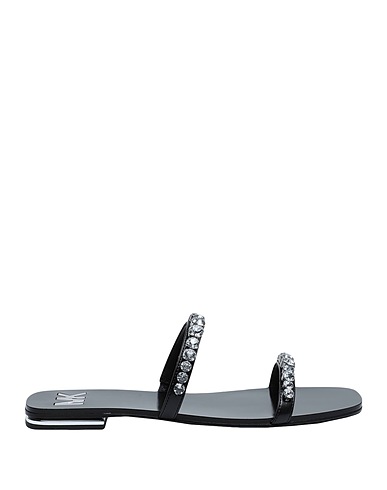 MICHAEL MICHAEL KORS Sandals Black Soft Leather